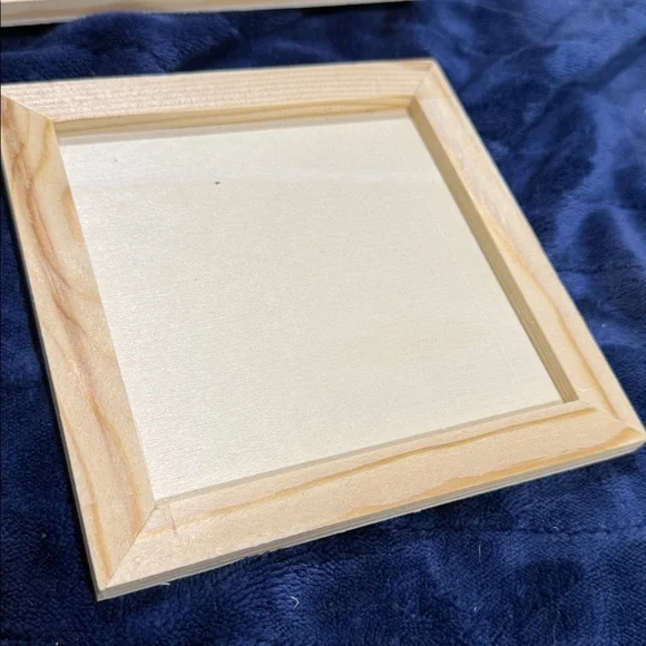 Unbranded Natural Wood Square Panel Set - Light Wood - Picture 3 of 3